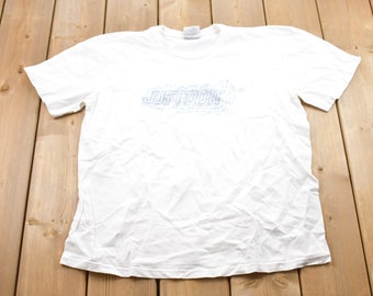 Vintage 1990s Nike Just Do It Graphic T-Shirt / 90s / Streetwear / Vintage Athleisure / Brand and  Logo / 90's Nike / Made In USA / Grey Tag