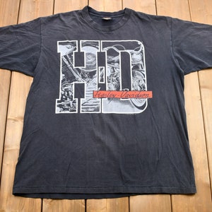 Vintage 1994 Harley Davidson Motorcycles Laconia, N.H. Bike Week Graphic T-Shirt / Single Stitch / Biker / Streetwear / Made in USA