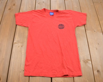 T-shirt Vintage Little Devil BMX Horns - Homme Taille M Bleu - Crânes Logo Made In USA
