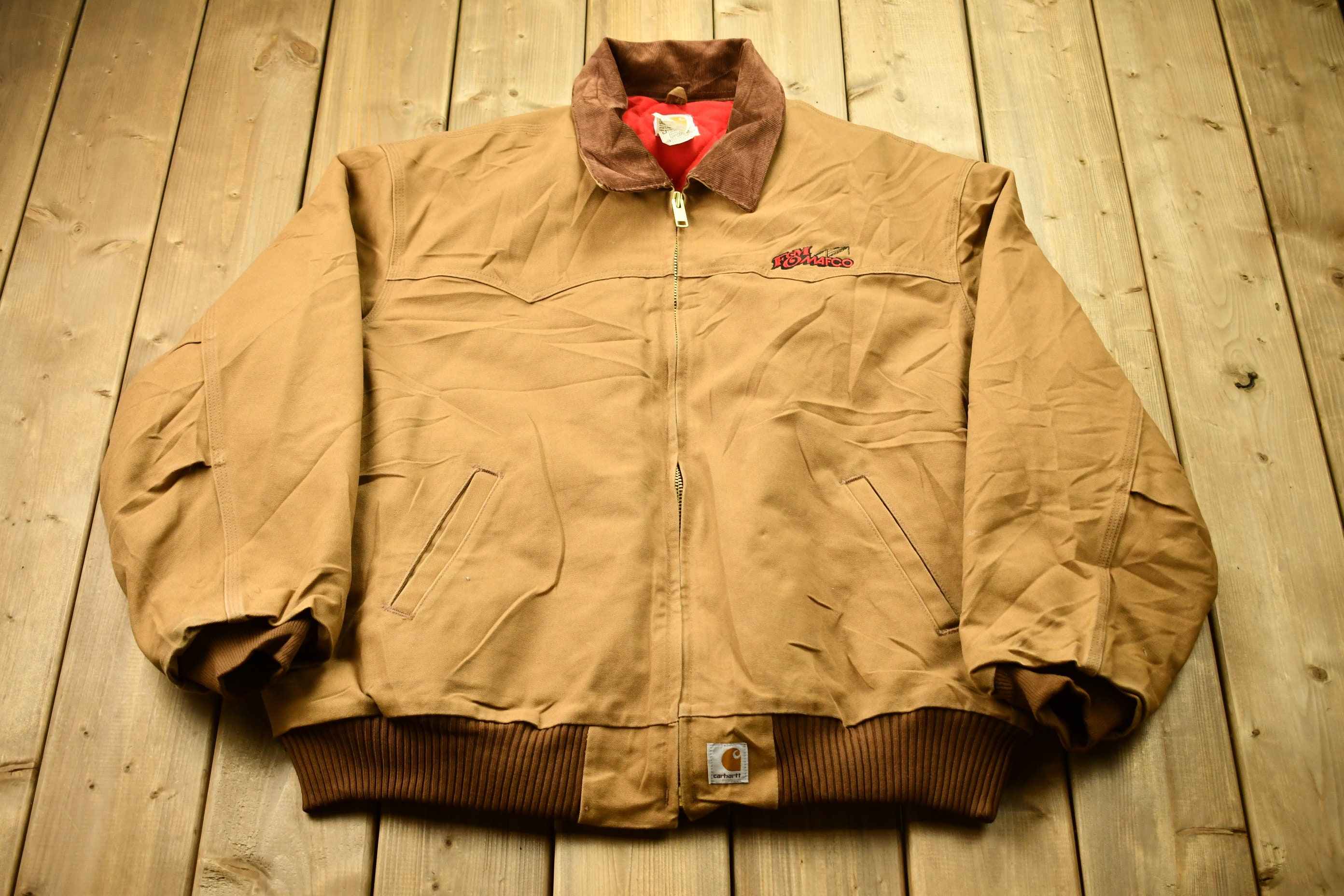 Vintage 1990s Carhartt Detroit Jacket / Workwear / Streetwear 