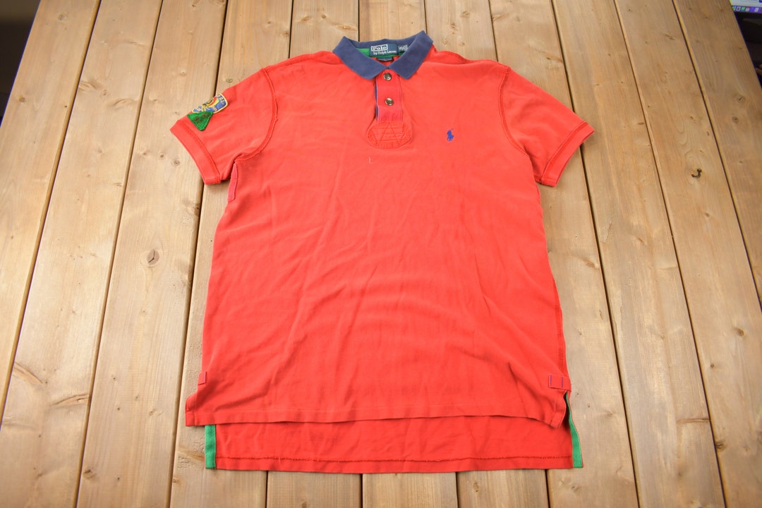 Vintage Y2K Polo Ralph Lauren Canoe Kayak Club Small Pony Polo 