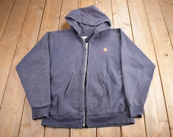 Carhartt ダメージ加工 グレー セーター 3XL