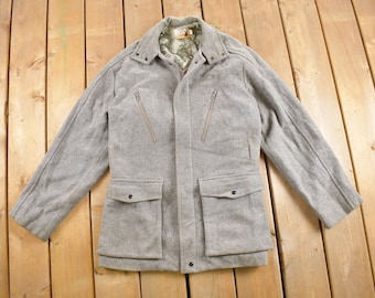 Vintage 1970s LOBO by Pendleton Plaid Lined Jacket Size XL / 100% Virgin Wool / Women's / True Vintage / Made In USA