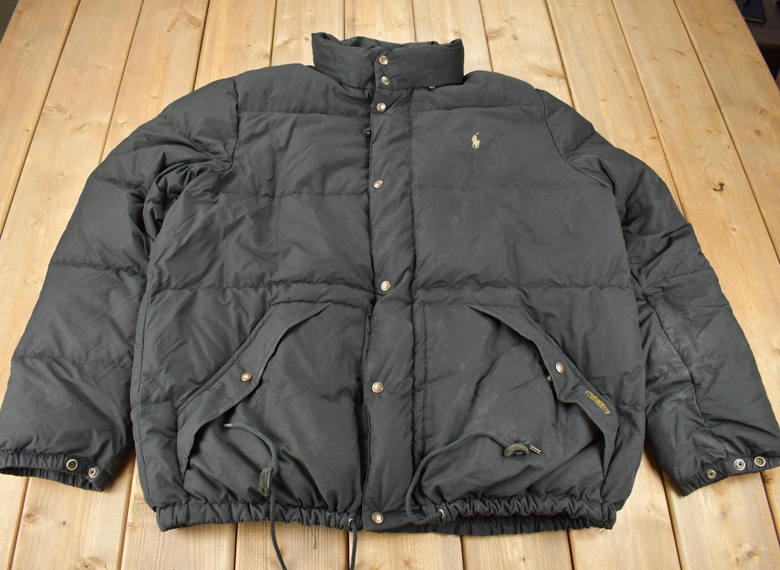 Vintage polo ralph lauren puffer jacket hotsell