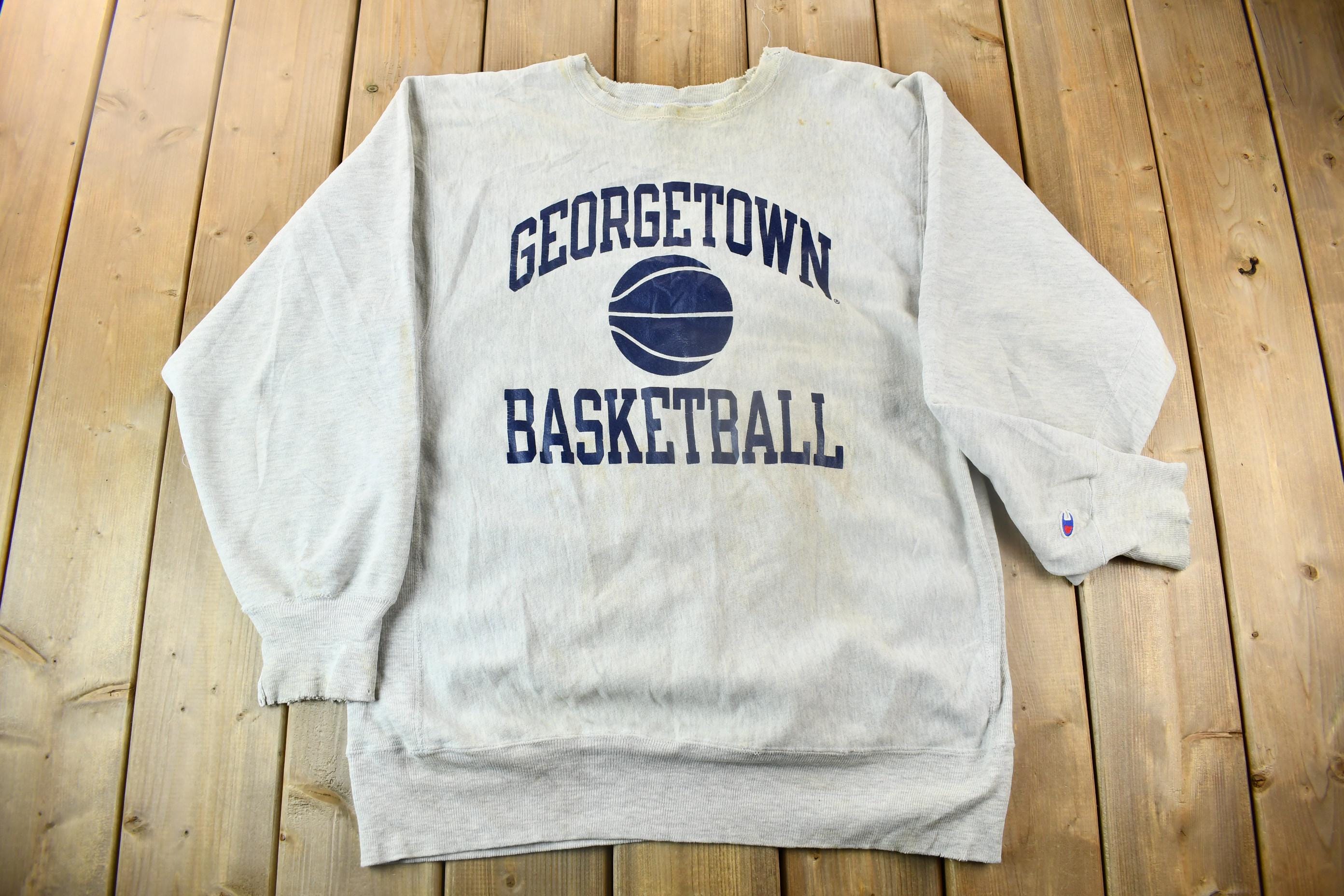 Vintage 1990s Georgetown Basketball Champion Reverse Weave 