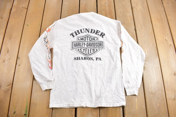 Vintage 2000 Thunder Harley Davidson Sharon Pennsylvania Long 