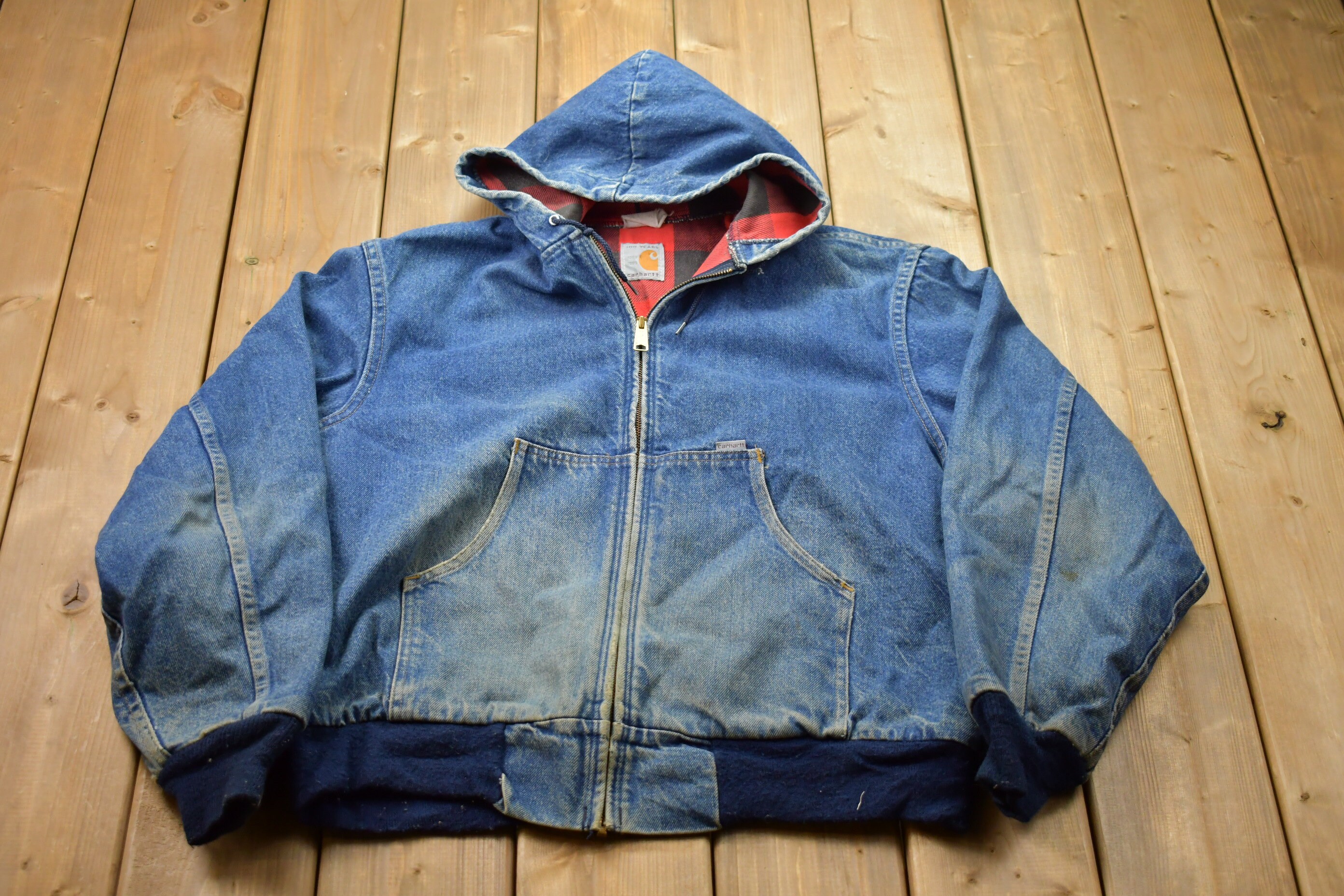 Blouson Carhartt (bomber jacket) / Vêtement d'occasion vintage friperie