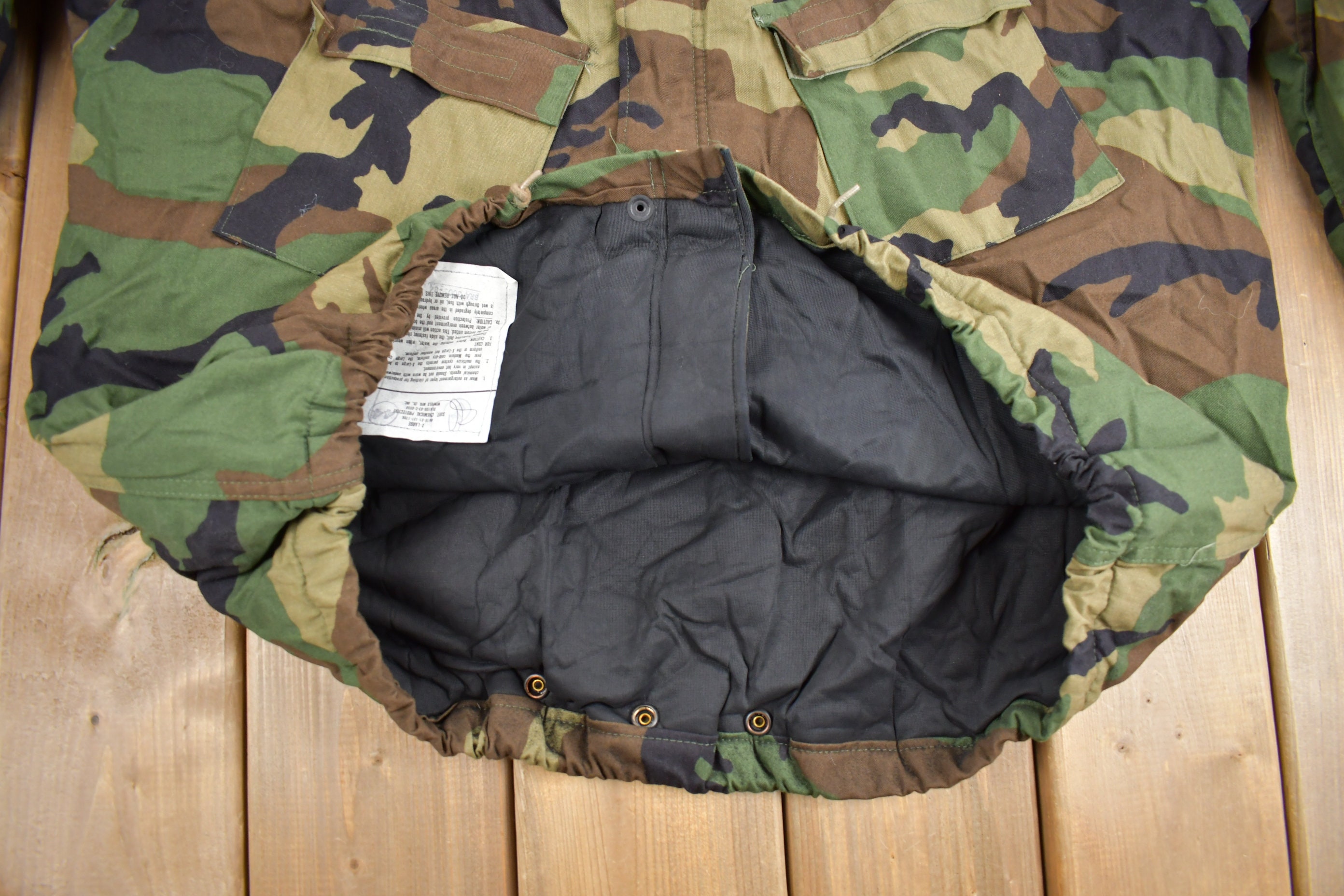 Vintage 1983 US Army Military Chemical Protective Suit