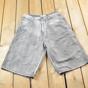 Vintage 2000s Moffat Denim Jean Shorts / Y2K Shorts / Streetwear Fashion / Bottoms / Vintage Jeans / Long Shorts / Y2K Shorts / Y2K Jeans