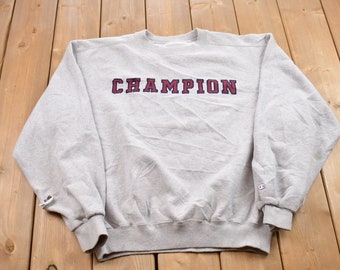 Vintage 90s Champion Reverse Weave Sweatshirt - Etsy Canada