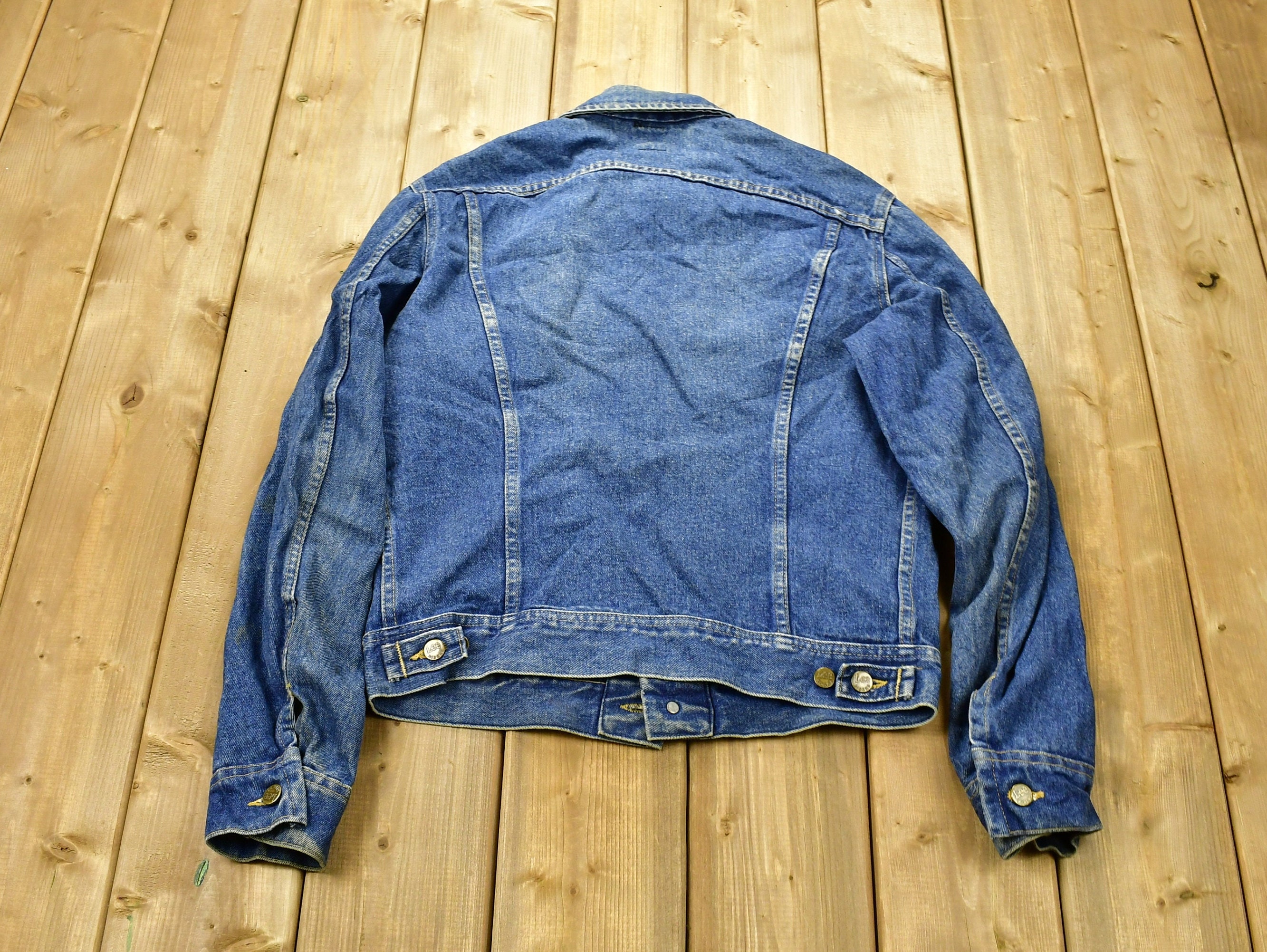 Vintage 1970s Lee Riders Denim Jean Jacket / Vintage Denim