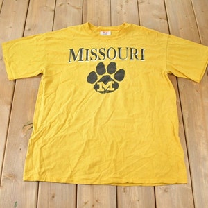 Vintage 1983 University Of Missouri Graphic T-Shirt Made In USA