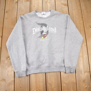 Vintage 1990s Disneyland Resort Mickey Mouse Crewneck / Vintage Sweatshirt / Vintage Disney / Mickey / Disney