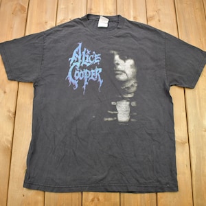 Vintage 1999 Alice Cooper Graphic T-shirt / Band Tee / Vintage Rock T Shirt / Music Promo / Premium Vintage / Nightmare INC