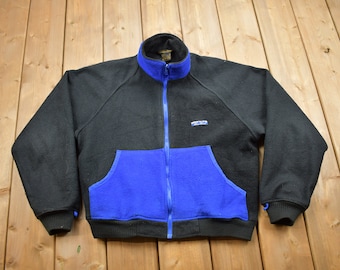 Vintage 90s Ebtek Fleece 1/4 Zip Pullover Eddie Bauer Outdoor