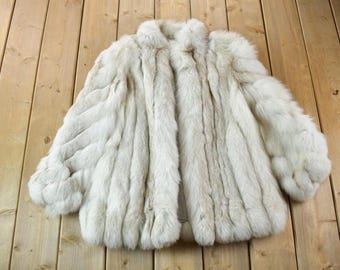 Luxury Golden Fox Fur Coat: Handmade Women Frost Fur Long Jacket