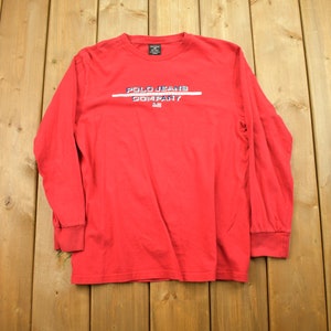 Vintage 1990s Polo Jeans Company Ralph Lauren Long Sleeve T Shirt / Vintage Polo / 80s / 90s / Streetwear Fashion