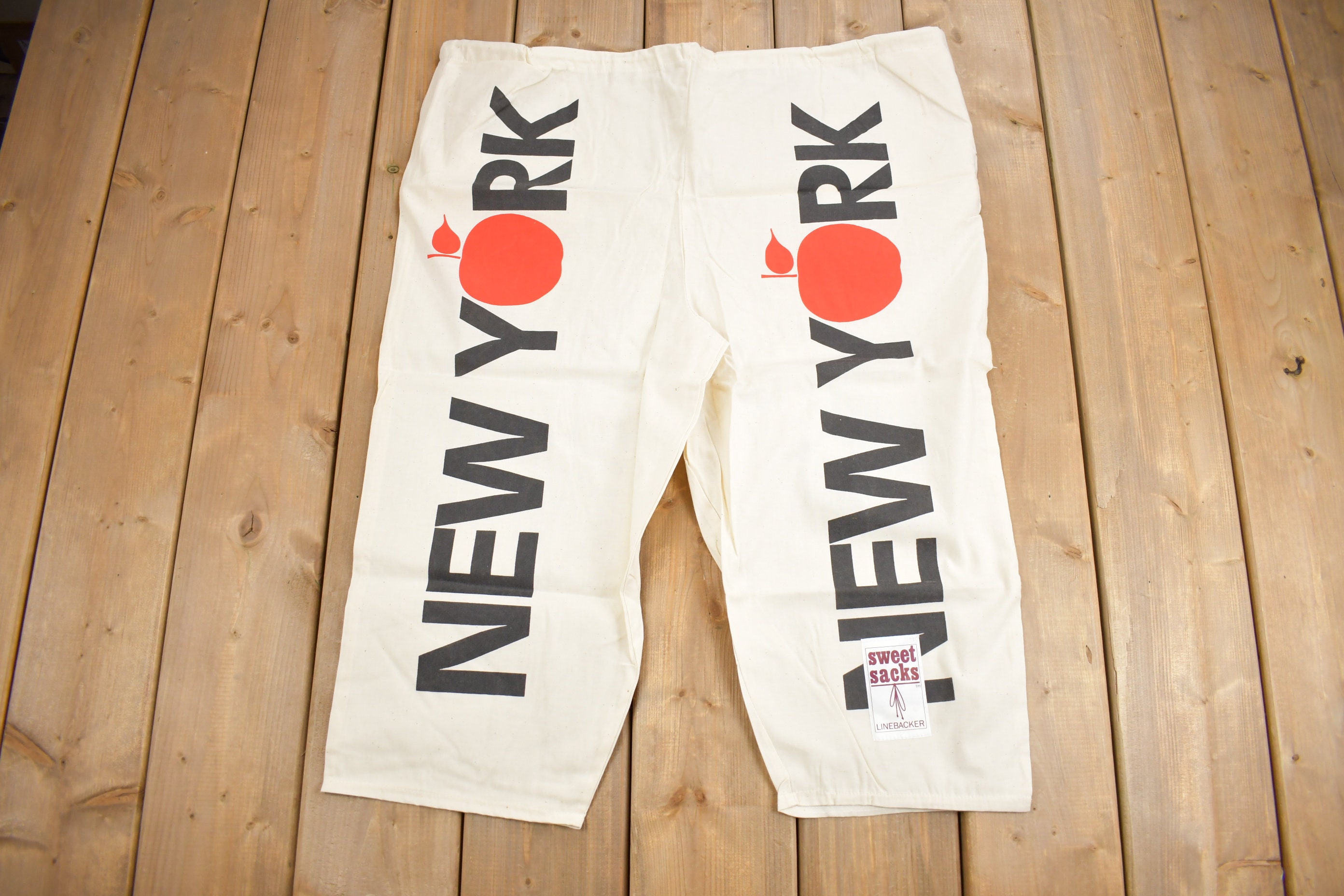 Vintage 1990s Sweet Sacks Ohio Printed Sugar Sack Shorts