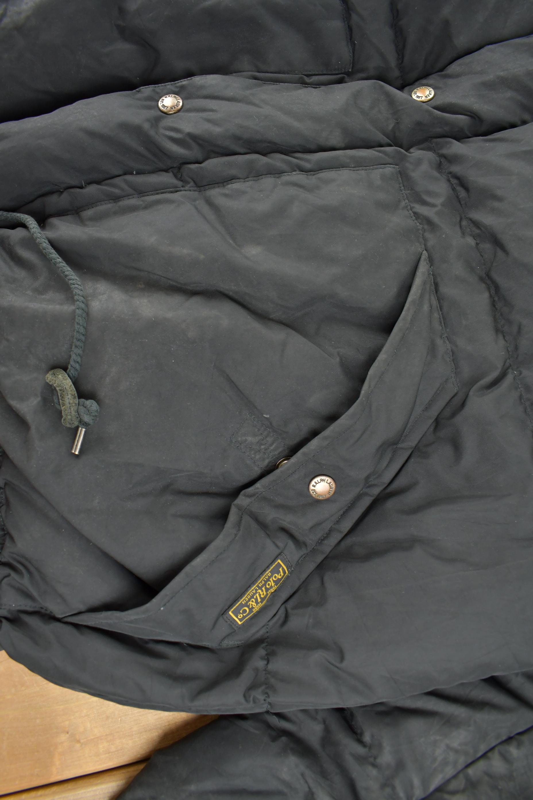 Vintage Y2K Polo Ralph Lauren Goose Down Small Pony Puffer Jacket 