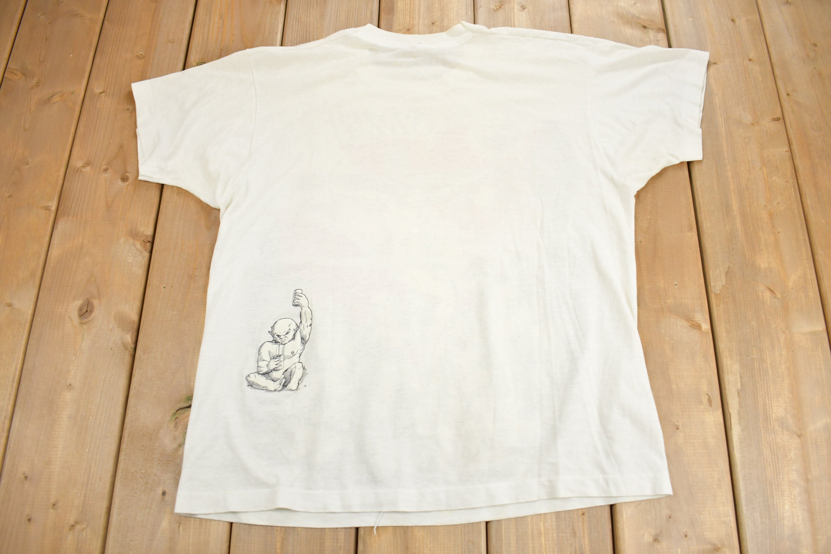 Vintage 1991 Ozzy Osbourne Cross Graphic T-shirt / Band Tee 