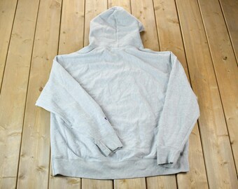 Vintage 1990s Champion Reverse Weave Heather Grey Hoodie