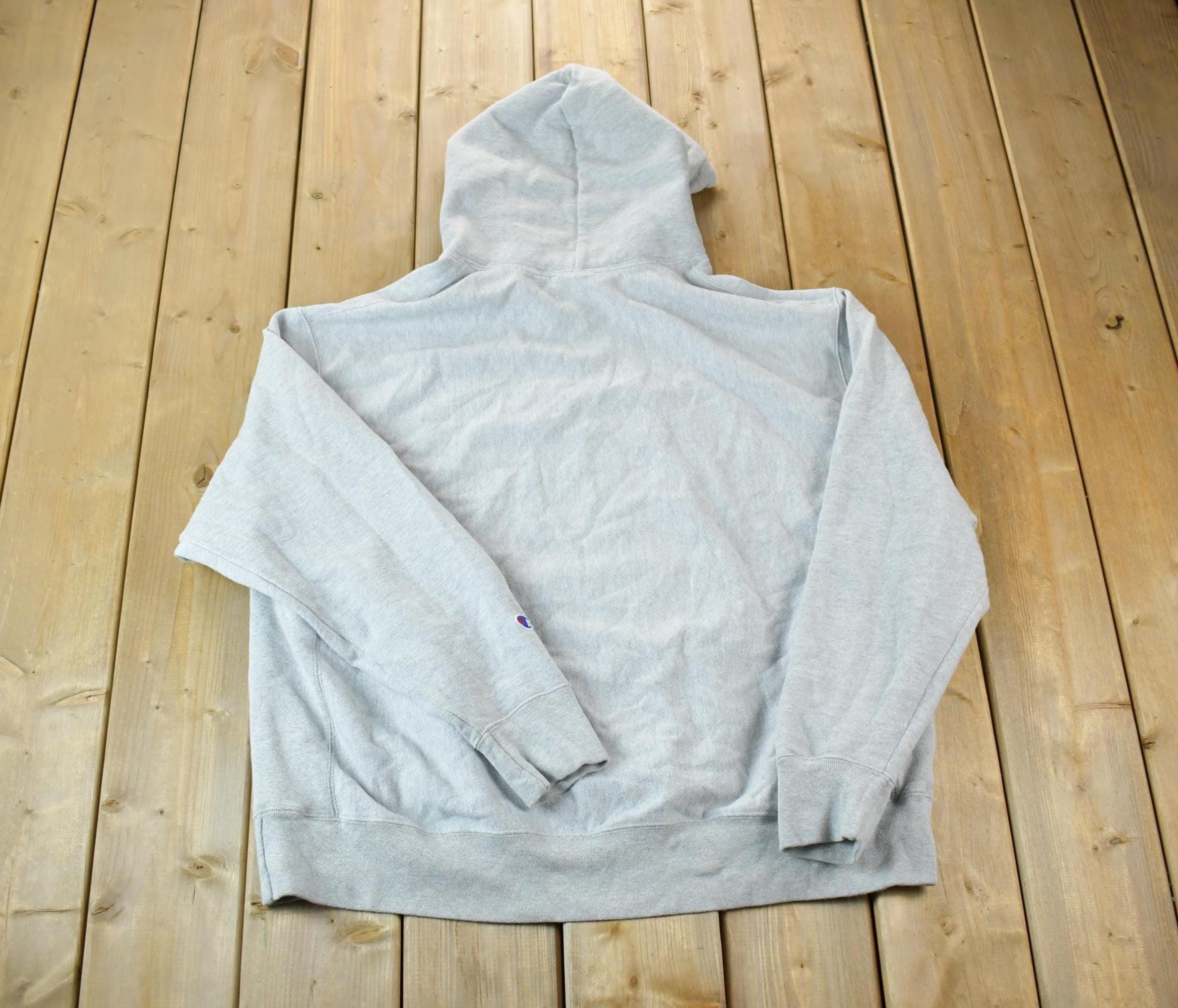 Vintage 1990s Champion Reverse Weave Heather Grey Hoodie