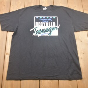 1990 Recycled Teenager Vintage T-Shirt / Graphic / 80s / 90s / Funny Slogan / Retro Style / Single Stitch / Made In USA / Funny T-Shirt