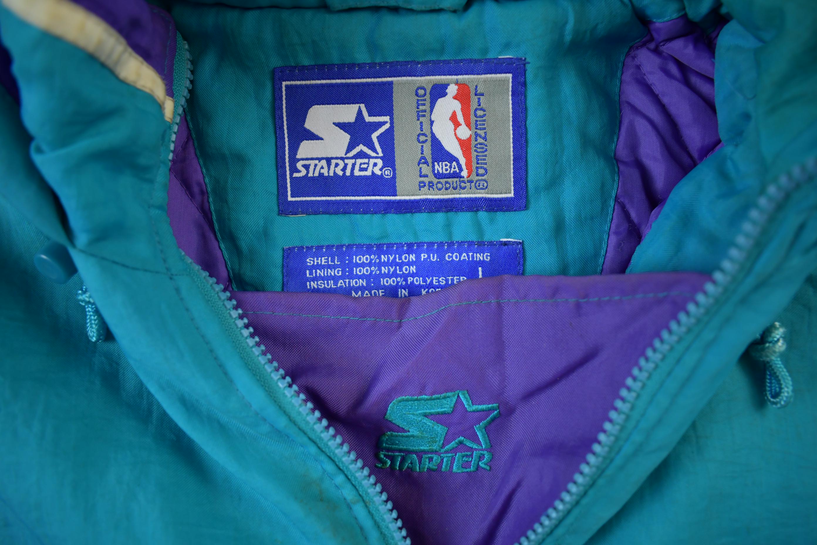 Vintage 1990s Charlotte Hornets NBA Starter Jacket Vintage 1990s Charlotte Hornets NBA Starter Jacket