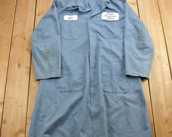 Vintage 90er Jahre Dublin Computer Room Tall Button Up Jacket / 1990s Button Up / Vintage Flanell / Basic Button Up / Vintage Mantel / Big & Tall