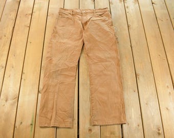 Vintage 2000s Dickies Carpenter Pants Men's 34 x 29 / Workwear / Painter Pants / Distressed
