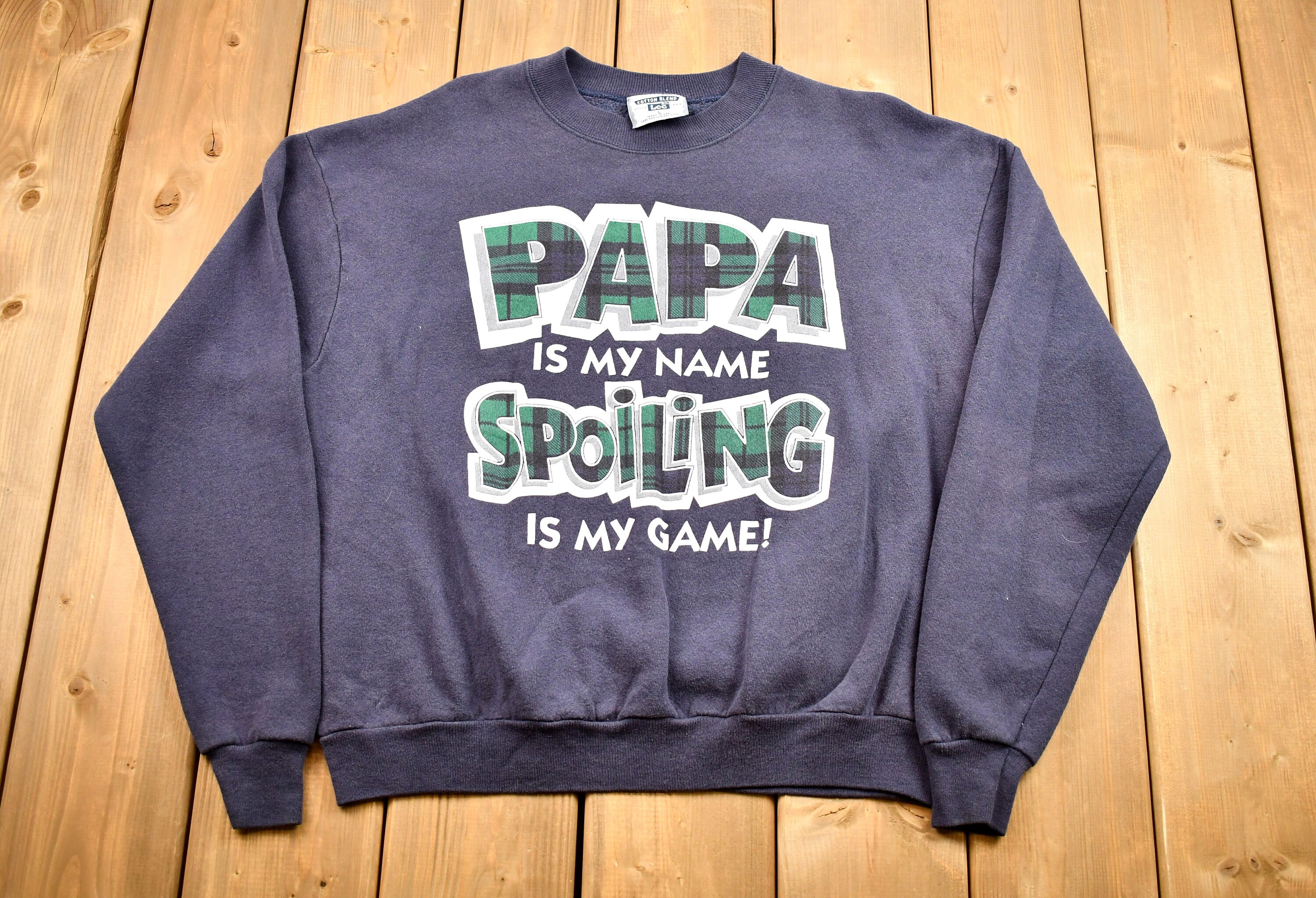 Vintage 1990s Papa is My Name Spoiling is My Game 90s - Etsy