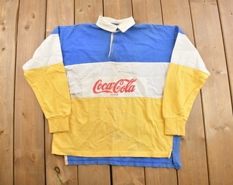 vintage coca cola rugby shirt