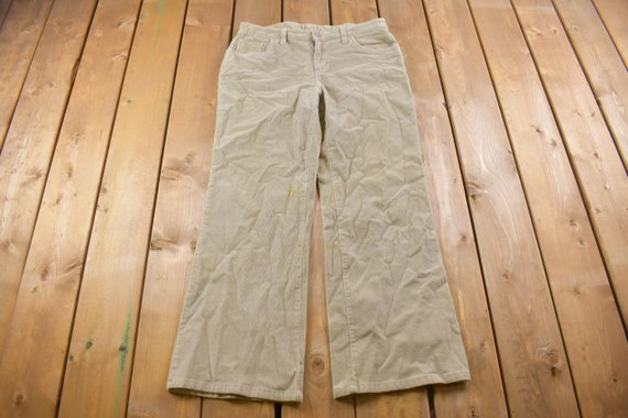 Vintage 1990's Sonoma Boot Cut Corduroy Pants 34 … - image 2