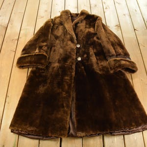1970s Mouton Coat - Etsy