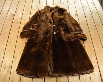 Mouton Fur Coat - Etsy