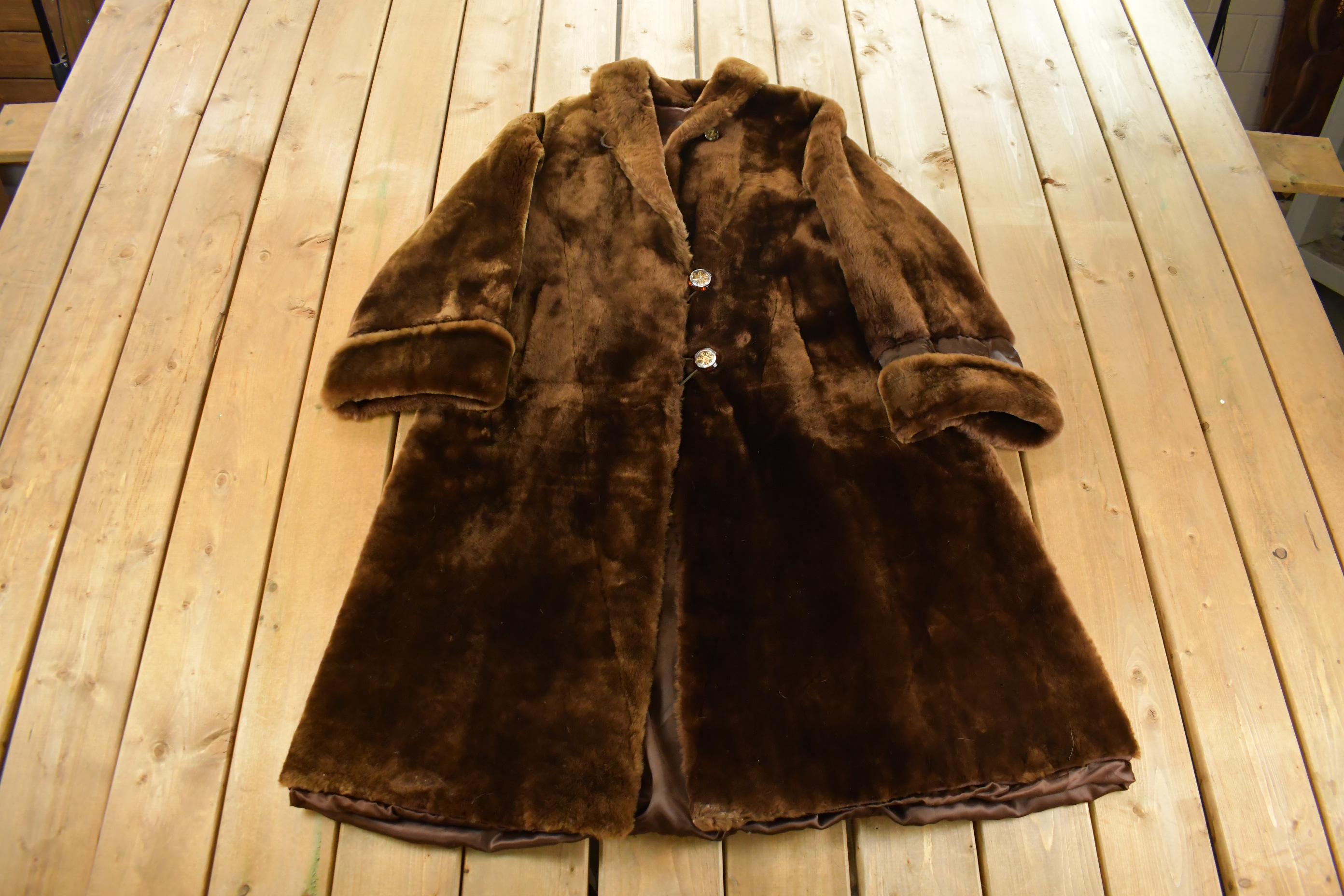 1960s Mouton Coat - Etsy