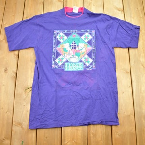 T-shirt à couture simple style grand-mère Gopher sport vintage des années 1990 / motif graphique abstrait dessin animé / années 80 / 90 / streetwear / ours en peluche