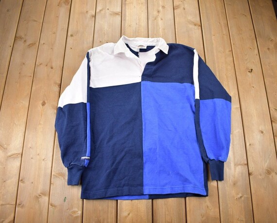 Vintage 1990s Barbarian Color Block Rugby Sweatshirt Vintage Barbarian Made in Canada Vintage Rugby Shirt Etsy