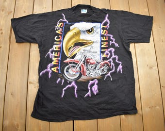 Vtg AMERICAN THUNDER Cherokee Tourchamp Tag Sunrise Turquoise Inc