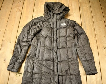 Vintage 1990s the North Face 600 Women s Long Puffer Jacket Goose Down Fill Vintage Bubble Jacket Winter Streetwear Etsy
