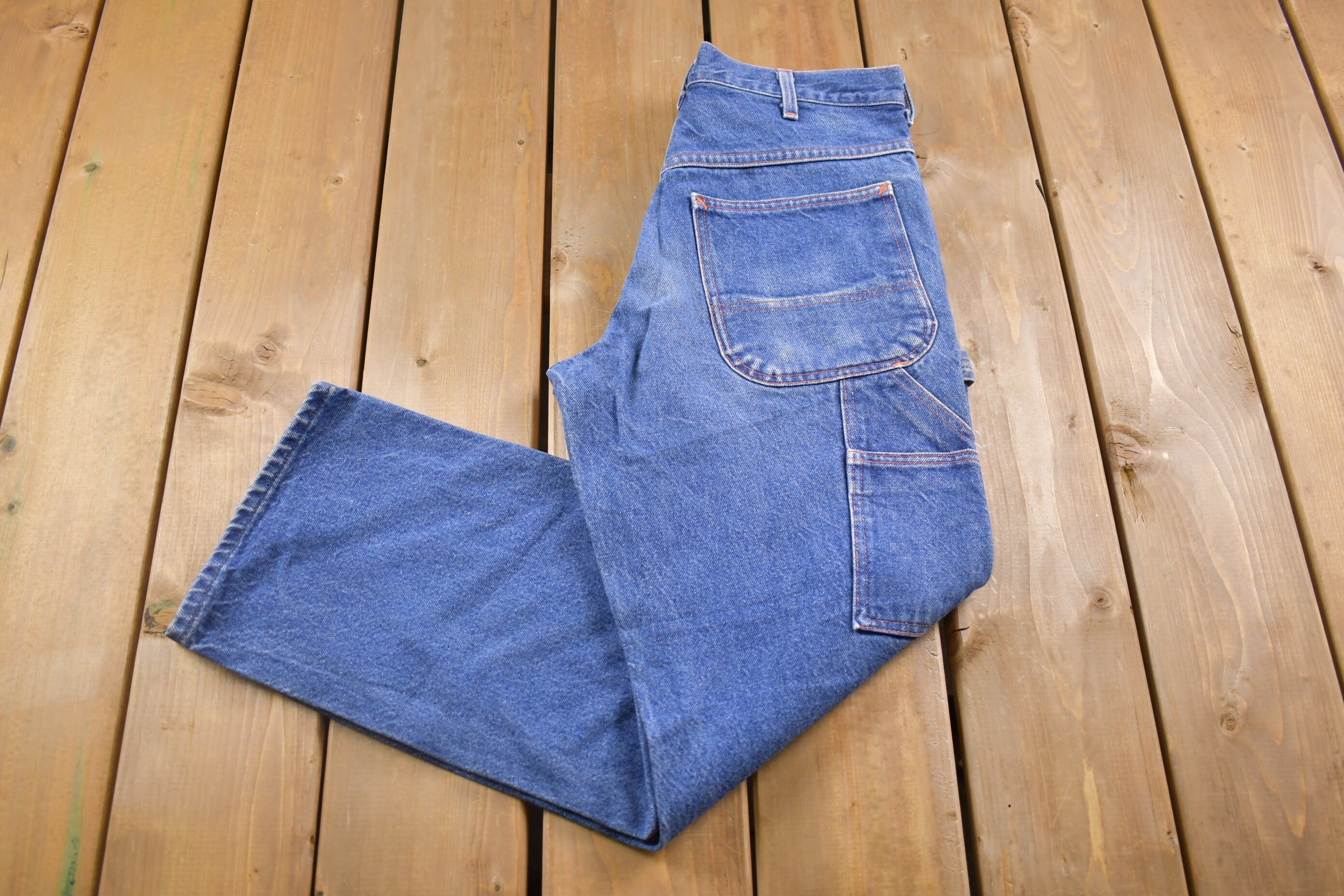 Vintage 1970's Big Mac Carpenter Jeans 32 X 30 / Made in - Etsy