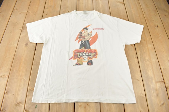 Vintage 1996 Tekken 3 Namco Single Stitch Gaming Graphic T Shirt