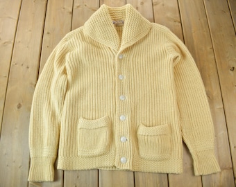 Vintage 1950s Kurl-king Knit Curling Sweater Made in Canada Vintage 1950s Kurl-king Knit Curling Sweater Made in Canada