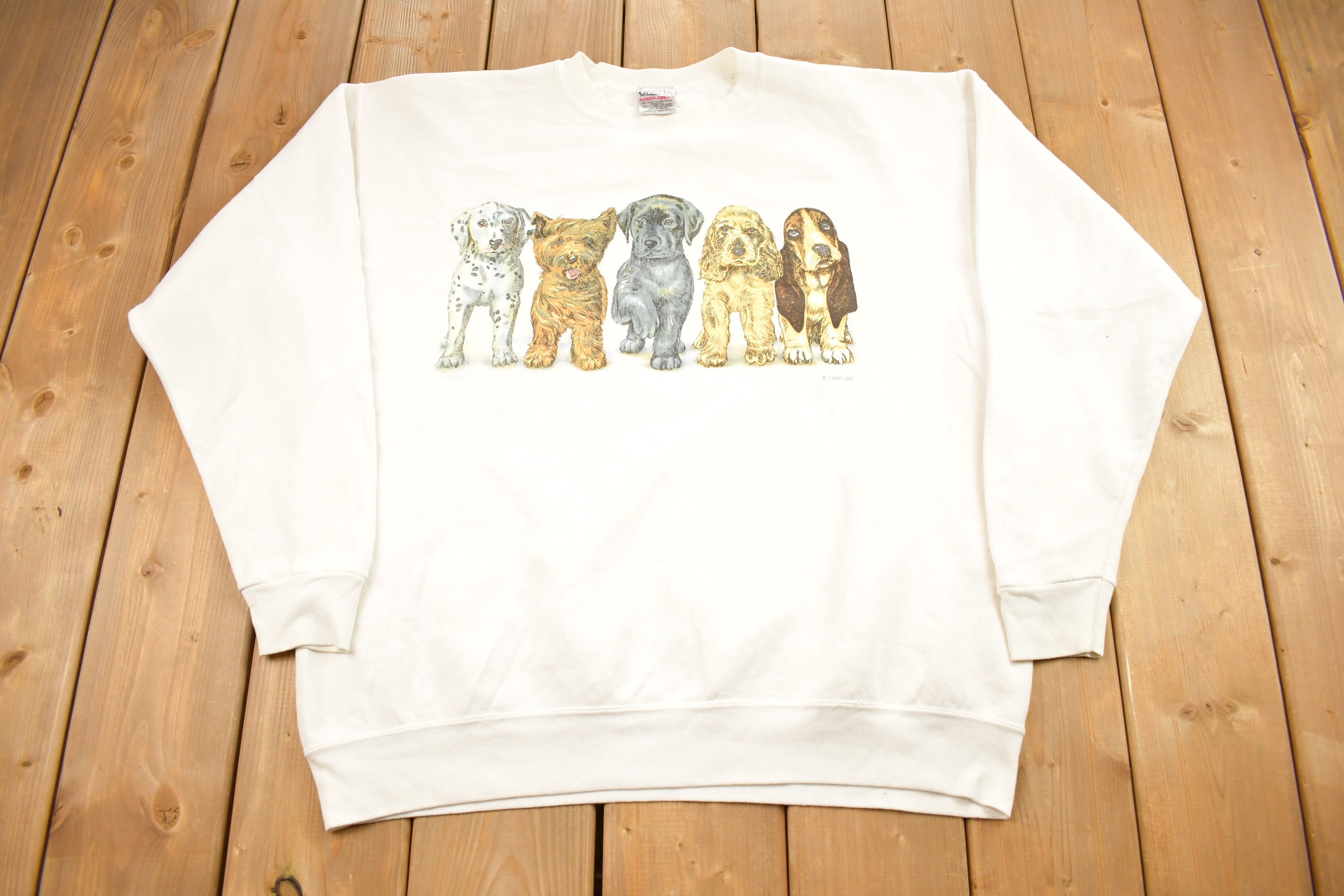 Vintage 1990s Big Dogs Crewneck Sweatshirt / 90s Crewneck