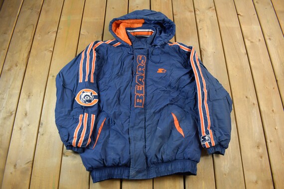 Vintage 1990s Chicago Bears NFL Pro Line Starter Jacket / 1990s