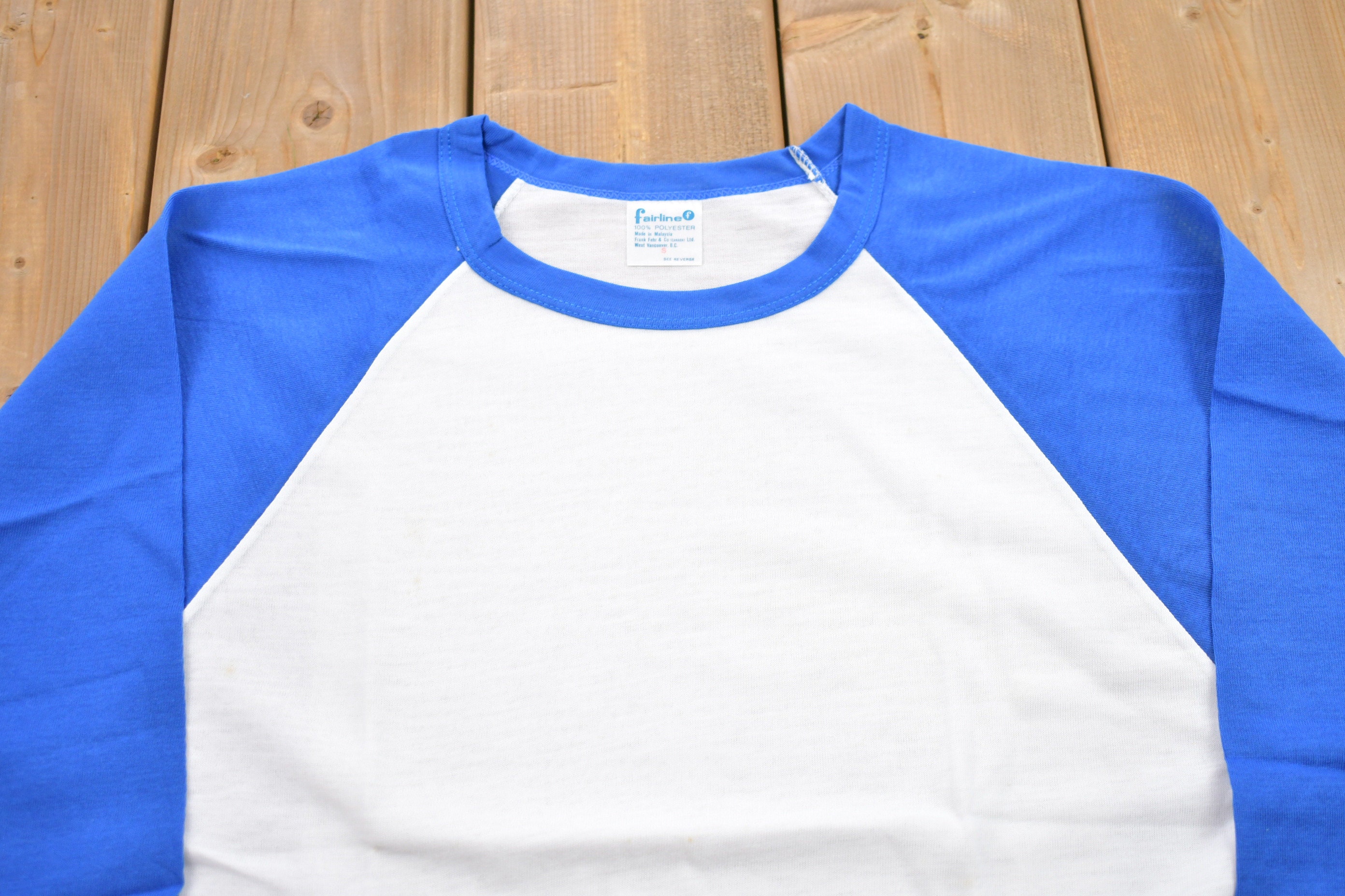 【1993studio】24SS★ Original Retro Logo Raglan Long Sleeve Retro Logo 3/4 sleeve raglan shirt - Anything But Human