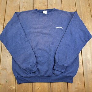 Vintage 1990s Spalding Crewneck Sweatshirt Made In Canada -  Large