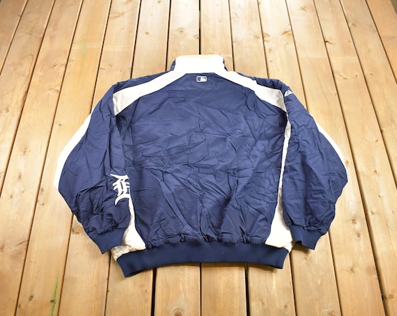 Vintage 1990s Detroit Tigers MLB Windbreaker Warm up Jacket Vintage 1990s Detroit Tigers MLB Windbreaker Warm up Jacket