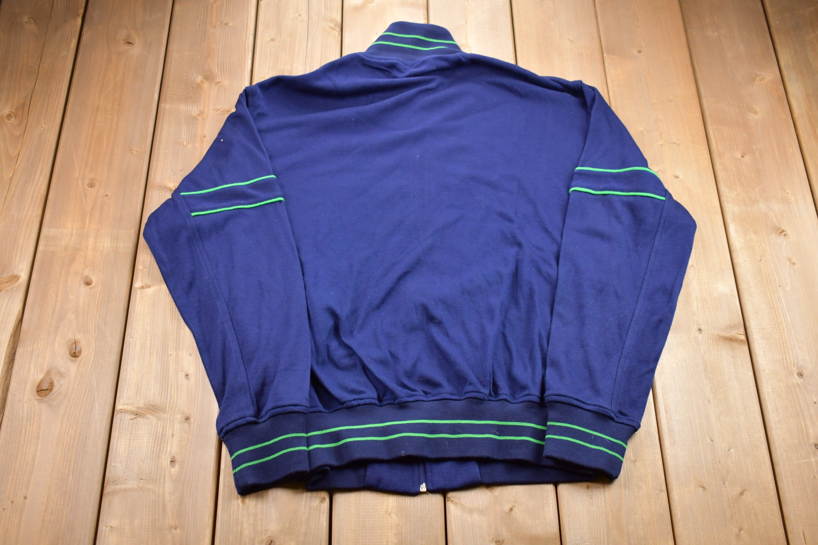 トップス 80's-90's Kappa front V neck S/S sweat Vintage 90s Original KAPPA Side Taped Kappa Italia Light