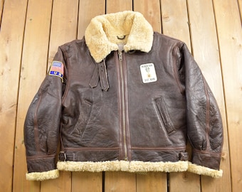 60s Military Field Coat Vintage Air Force Jacket Size Small Long 